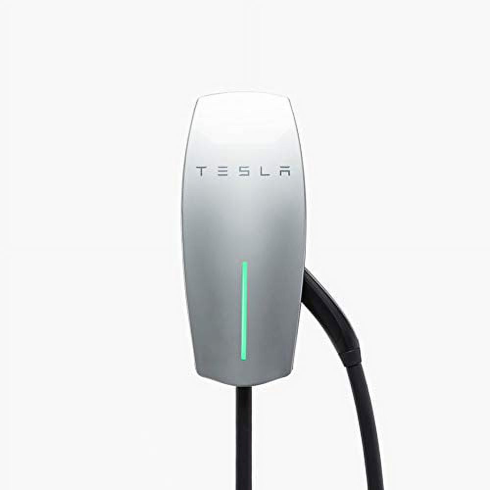 Tesla Wall Connector Hardwired Electric Vehicle (EV) Charger up to 48A 24'  White 1457768-02-H - Best Buy