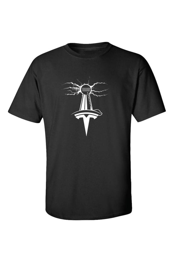 Tesla Motors T-shirt Tee Electric Model S Roadster Car Free shipping
