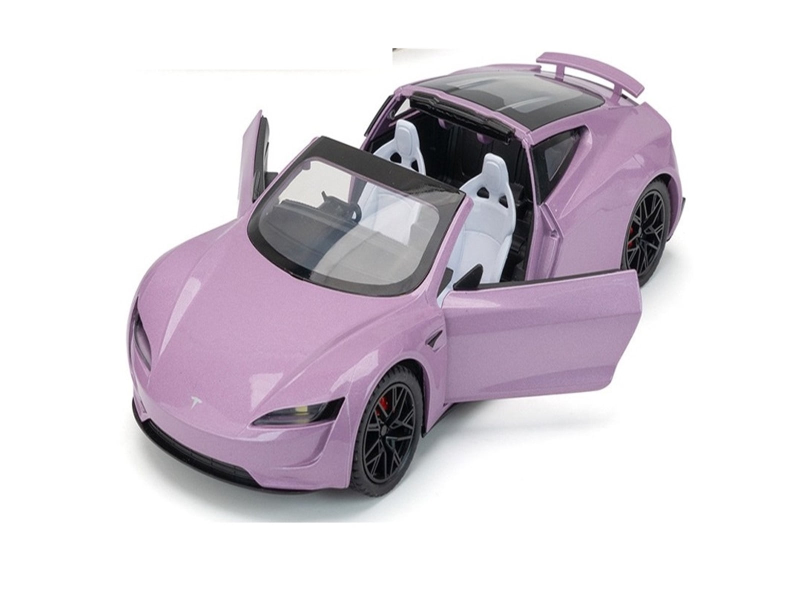 AUDSNI Voiture Diecast 1:24 pour Tesla pour Roadster Modèle Réduit De Voiture en Alliage Métallique Moulé sous Pression Modèle Voitures Collection(Rouge AUDSNI Voiture Diecast 1:24 pour Tesla pour Roadster Modèle Réduit De Voiture en Alliage Métallique Moulé sous Pression Modèle Voitures Collection(Rouge