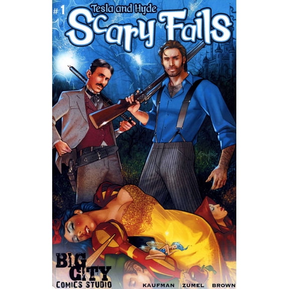 Tesla and Hyde Scary Fails #1 VF ; Big City Comic Book