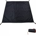 thumbnail image 1 of Tesleader Ultralight Tent Footprint, Waterproof Camping Tarp, Ground Sheet Mat for Hiking, Black, 87''*92'', 1 of 8