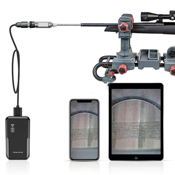 Teslong 26in Rigid Borescope w/ Wi-Fi, Black / Mettalic