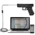 thumbnail image 1 of Teslong Rigid Pistol Borescope, Gun Cleaning Camera with LED Lights and Right-Angle Mirror 0.2-Inch Diameter Fits .20 Caliber, and Larger, 10'' Long Probe, 1 of 8