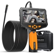 Teslong Triple Lens Borescope Inspection Camera with 5 IPS Screen and Light