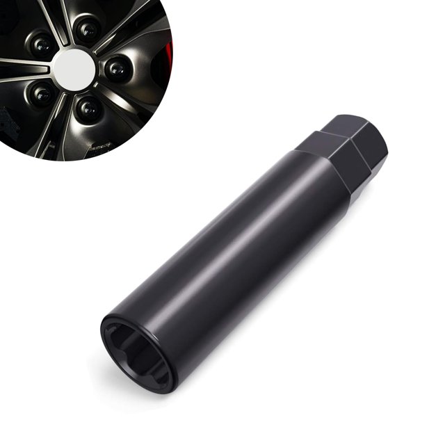 Tesnaao 1 PC Spline Lug Nut Wrench, Antirust Hub Antitheft Screw