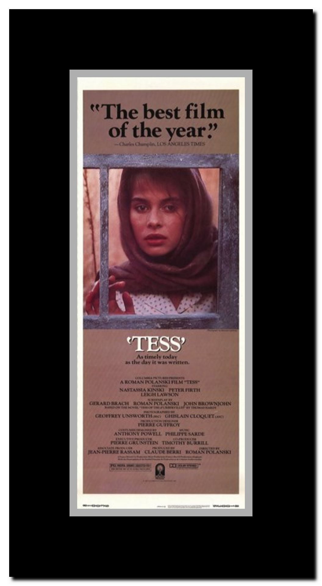 Tess Framed Movie Poster