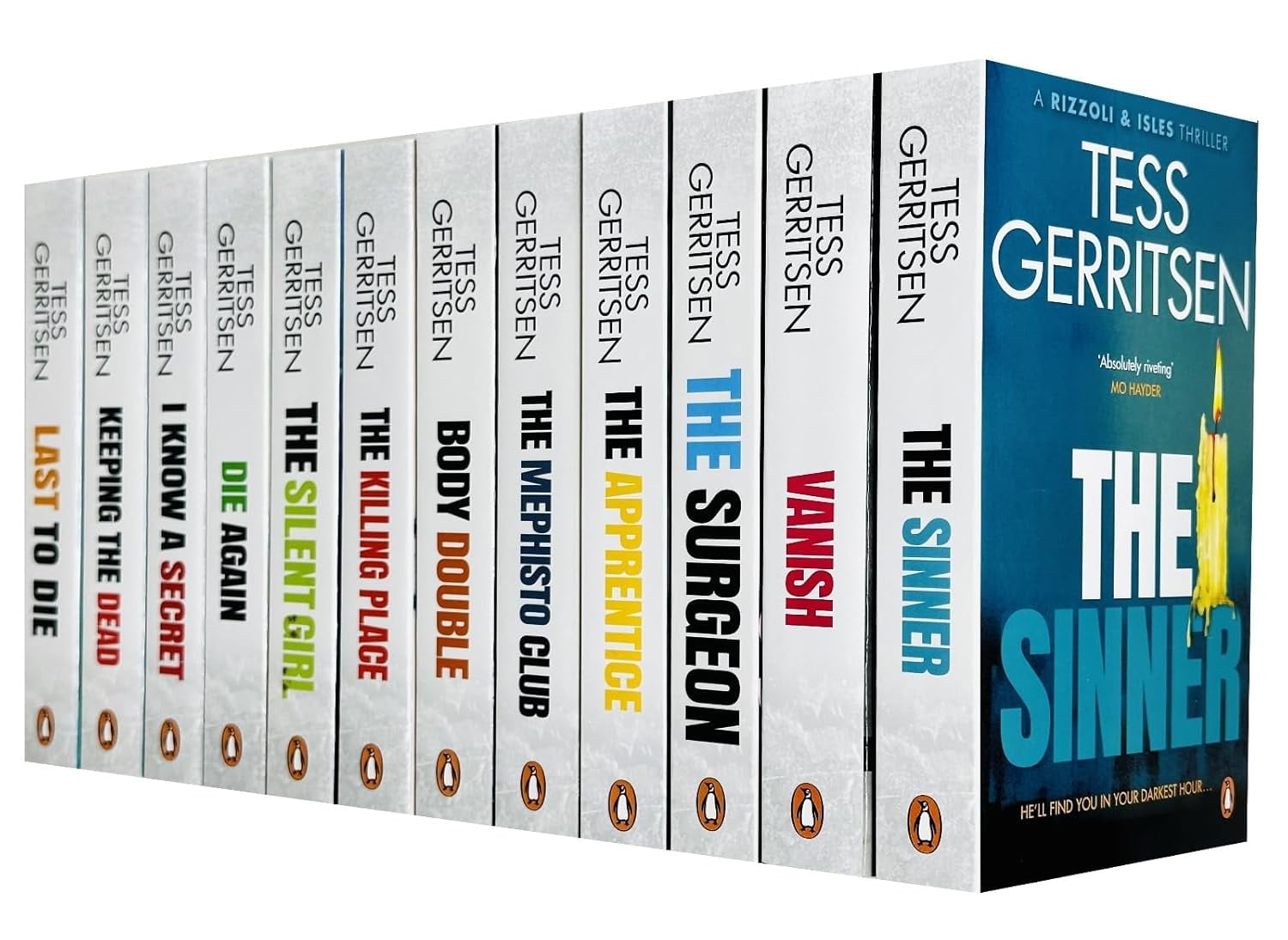 Tess Gerritsen Rizzoli And Isles Thriller 12 Books Collection Set