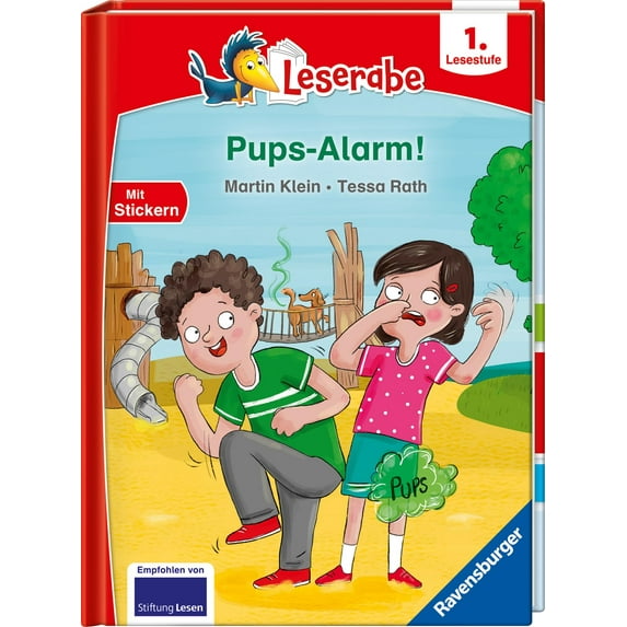 Tessa Rath,Mart Pups-Alarm - lesen lernen mit dem Leseraben - Erstlesebuch - Kinder (Hardcover)