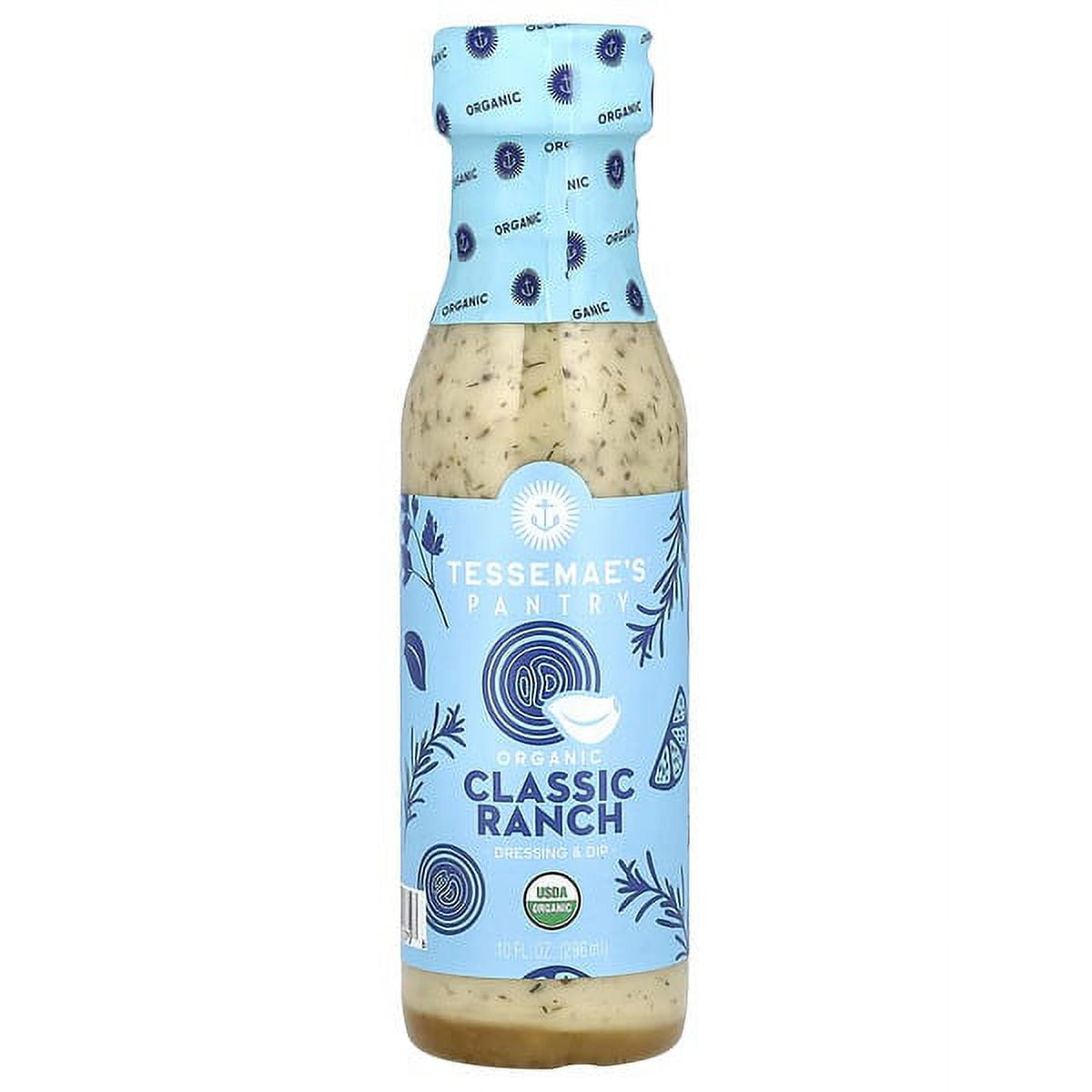 Tessemae's, Pantry, Organic Dressing & Dip, Classic Ranch, 10 fl oz