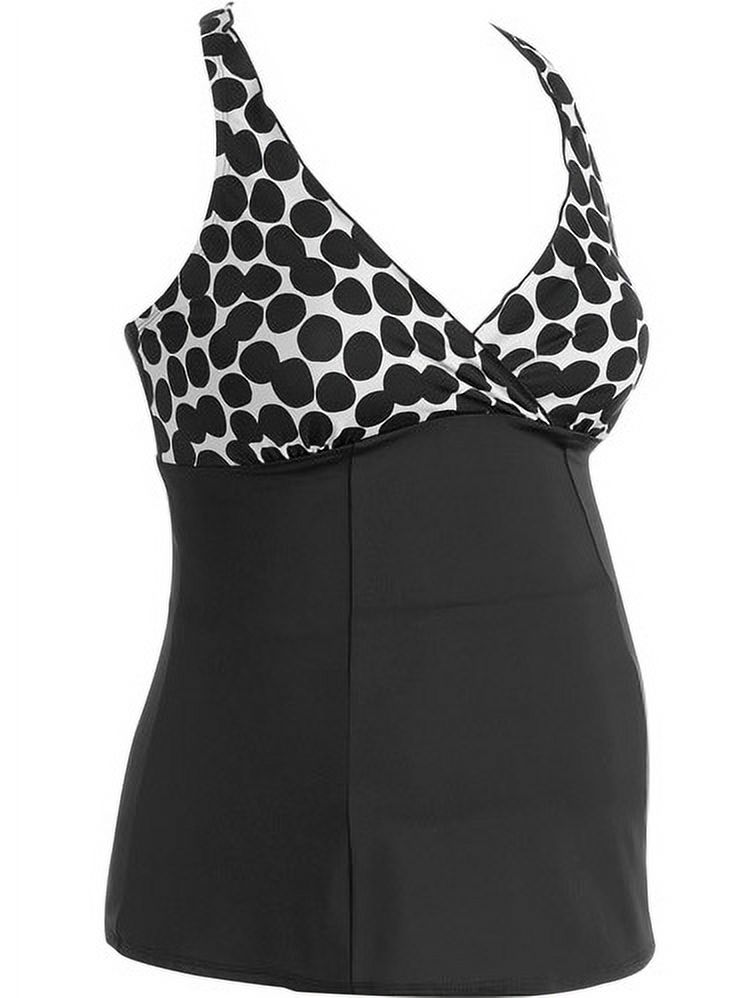 Tessuto Maternity Halter Swimdress TwoPiece Swimsuit