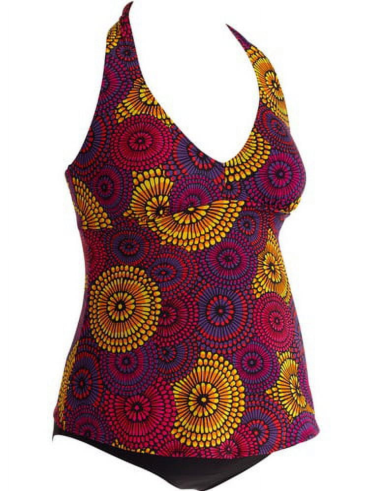 Tessuto Maternity Halter Tankini Twop