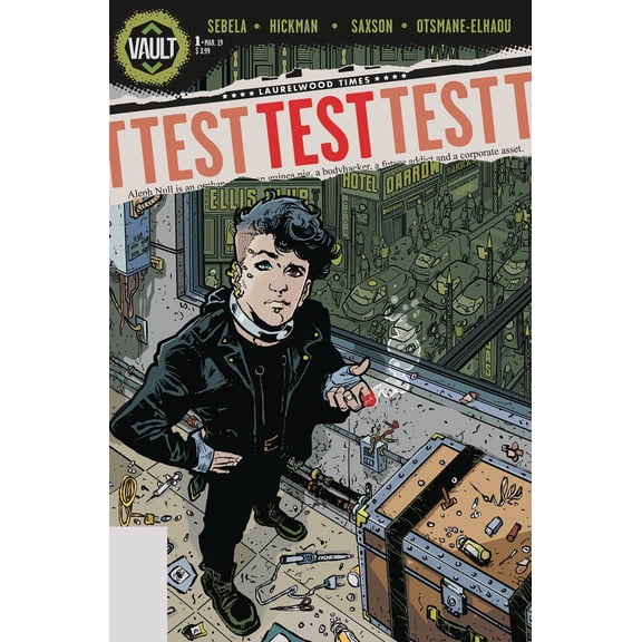 Test #1 (Cvr B) Vault Comics Comic Book