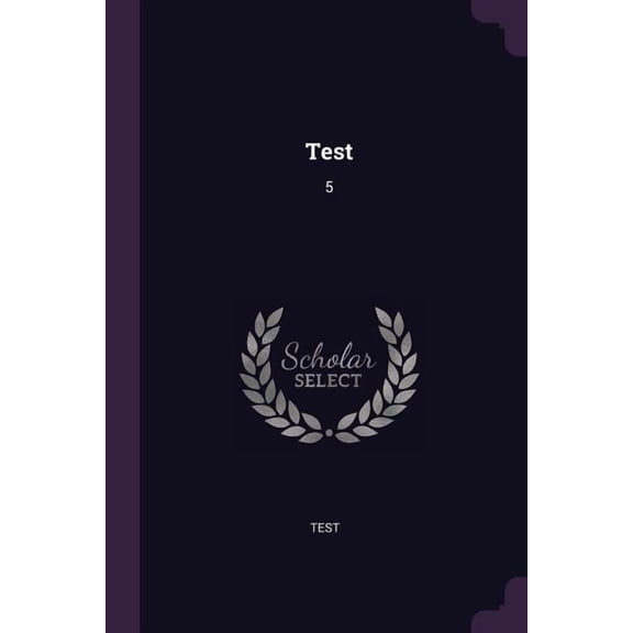 Test : 5 (Paperback)