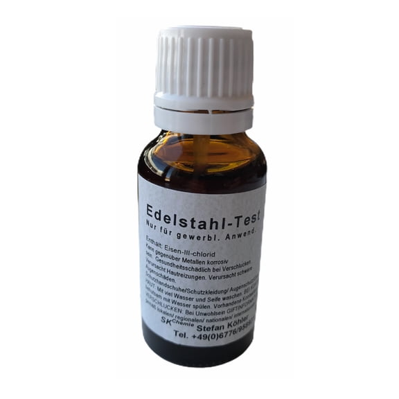 Test Acid for stainless steel 20ml Germany