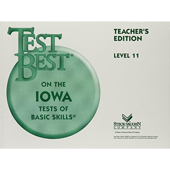 Pre-Owned Test Best Itbs: Teacher's Edition Grade 5 (Level 11) 1995 (Test Best on the Iowa Tests of Basic Skills (Teachers Editions)) Paperback