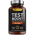 thumbnail image 1 of Test Boost Max Testosterone Booster for Men - Male Vitamin & Supplement - Support Energy, Drive, Performance - Premium Formula with Tribulus Terrestris & Fenugreek - Vitamin Bounty, 1 of 5