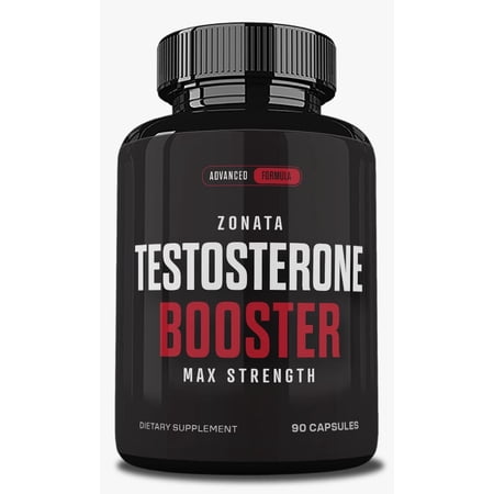 Test Booster Maximum, Testosterone Booster Strength for Men - 90 Capsules