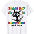 Test Day Black Cat Teacher Student Staar Testing Day Distinct Version T ...