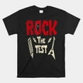 Test Day Rock The Funny Rock Teacher Student Testing Exam Shirt