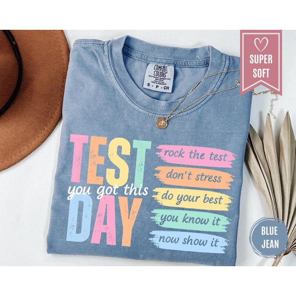 Test Day Teacher Shirt State Testing TShirt Tests Coordinator Final Exam Week Tee Teaching