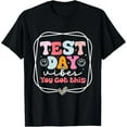 thumbnail image 1 of Test Day Vibes You Got This Teacher Retro Groovy Testing Day T-Shirt Unisex S-5XL Hot Trending Shirt, Vintage Birthday Gift, 1 of 2