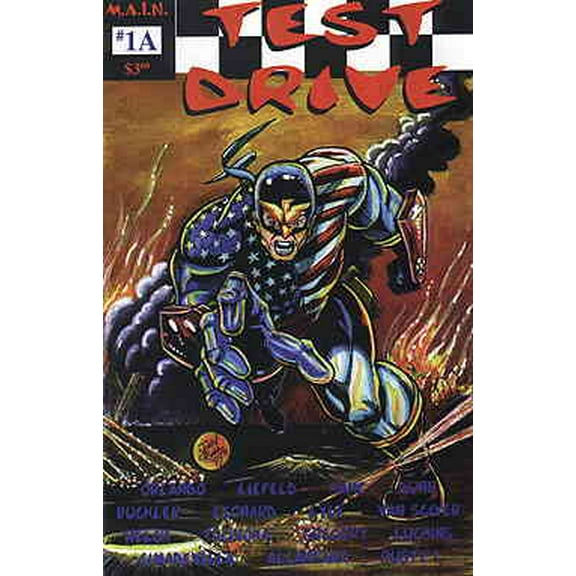 Test Drive #1 VF ; M.A.I.N Comic Book