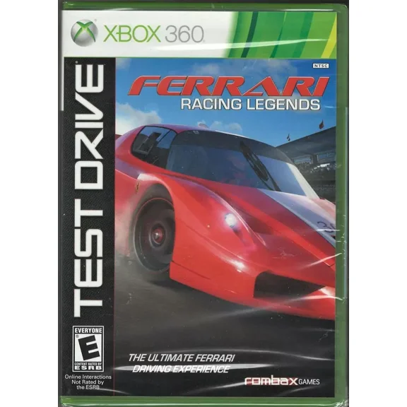 Test Drive: Ferrari Legends Xbox 360 (Brand New Factory Sealed US Version) Xbox