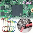 thumbnail image 1 of CCF Test Hook Clips Silicone Test Leads Dual IC Hooks for Electronic Testing 5 Pack  ﻿, 1 of 7