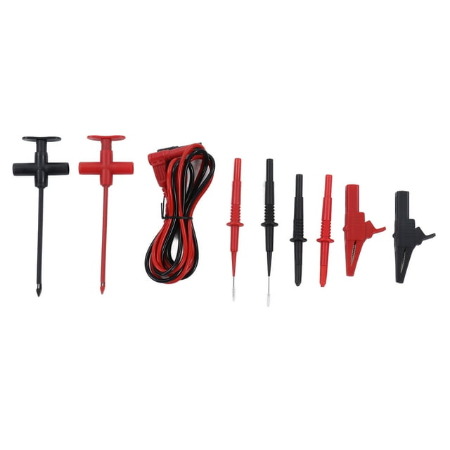 Test Lead Set Brass Tips PVC PA Test Line Multimeter Kit for Electrical