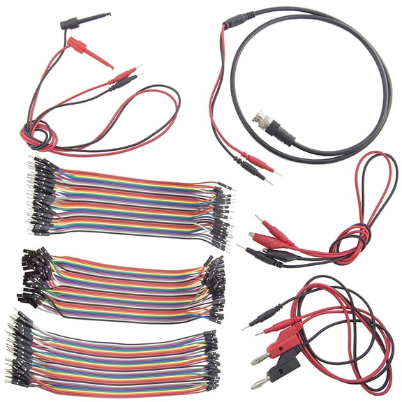Test Leads with Pins for Breadboarding