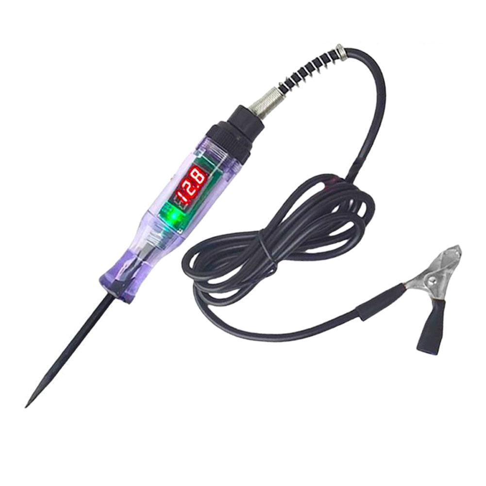 Test Light Automotive 3-70V LED Digital Circuit Tester with Voltage ...