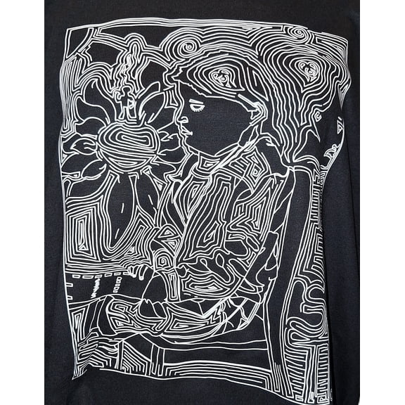 Test Maze Interactive Graphic Tee - Premium Black Cotton Unisex T-Shirt - Original Contemporary Art by Amazen Apparel.
Wearable Art Meets Brain-Teasing Fun.e