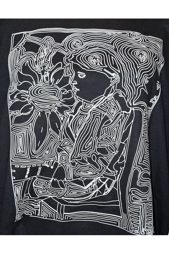 Test Maze Interactive Graphic Tee - Premium Black Cotton Unisex T-Shirt - Original Contemporary Art by Amazen Apparel.
Wearable Art Meets Brain-Teasing Fun.e