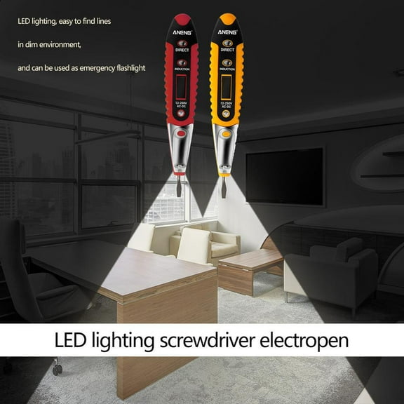 Test Pen,Line Line With Vd700 Led Display Test Pen With L-ed Jinmie Dabey 12-250v Vd700 Eryue Pen 12- Line Vd700 L-ed Display Hxber Red
