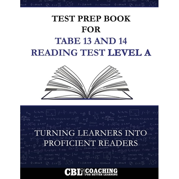 Test Prep Book for TABE 13 and 14 Reading Test Level A, (Paperback)