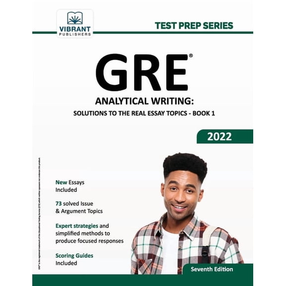 Test Prep GRE Analytical Writing: Solutions to the Real Essay Topics - Book 1, (Paperback)
