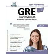 Test Prep GRE Master Wordlist 1535 Words for Verbal Mastery, Paperback