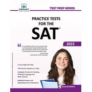 Test Prep Practice Tests For The SAT, Paperback