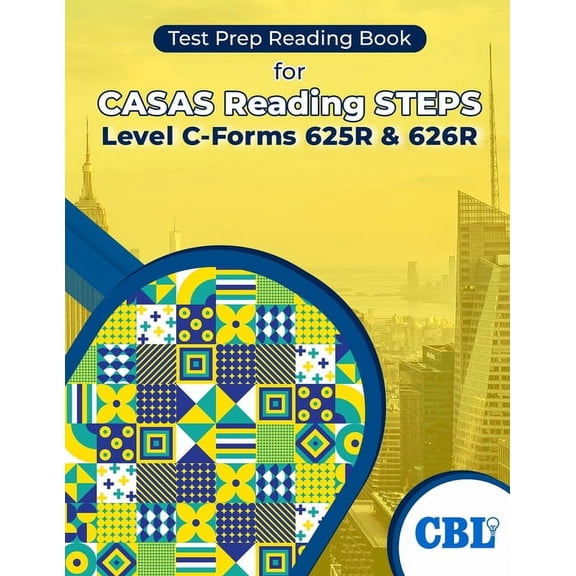 Test Prep Reading Book for CASAS Reading STEPS Level C-Forms 625R and 626R, (Paperback)