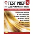 thumbnail image 1 of Test Prep for CCSS Performance Tasks, Grade 6 (Paperback), 1 of 2