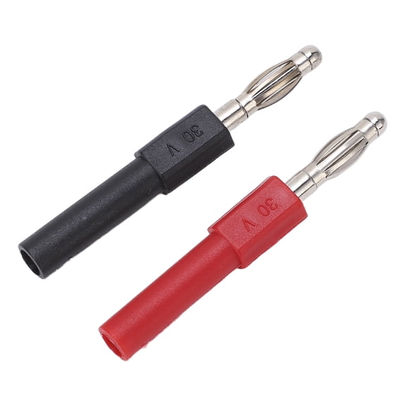 Test Probes & Leads Accessory Kit 4mm 2mm  Electrical Conductivity] Manufactured with high accuracy technology, has strong connectivity and  electrical conductivity.