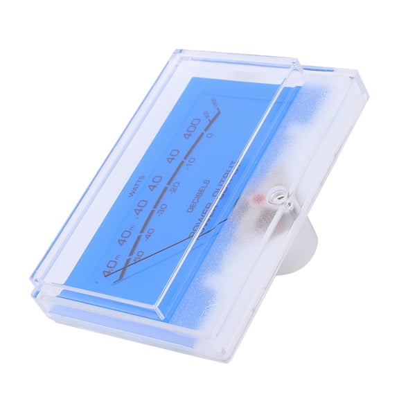 Sturdy ABS Level Meter, Sensitive Pointer Response for Reliable Audio Power Measurement