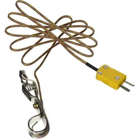 Test Products International GK12M General Purpose Beaded Tip Tempurature Probe with Rack Clip