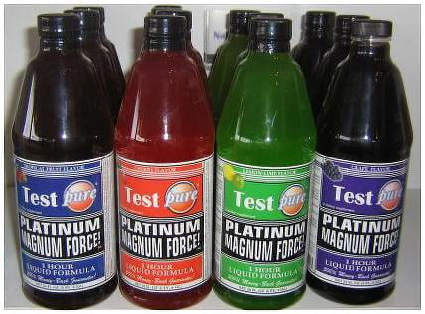 Test Pure Platinum Blueberry 24oz Bottle