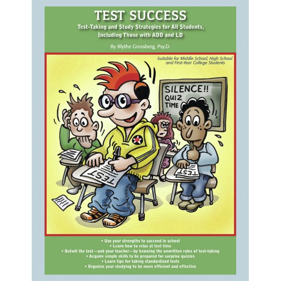 Test Success: Test-Taking and Study Strategies for All Students, Including Those with Add and LD, (Paperback)