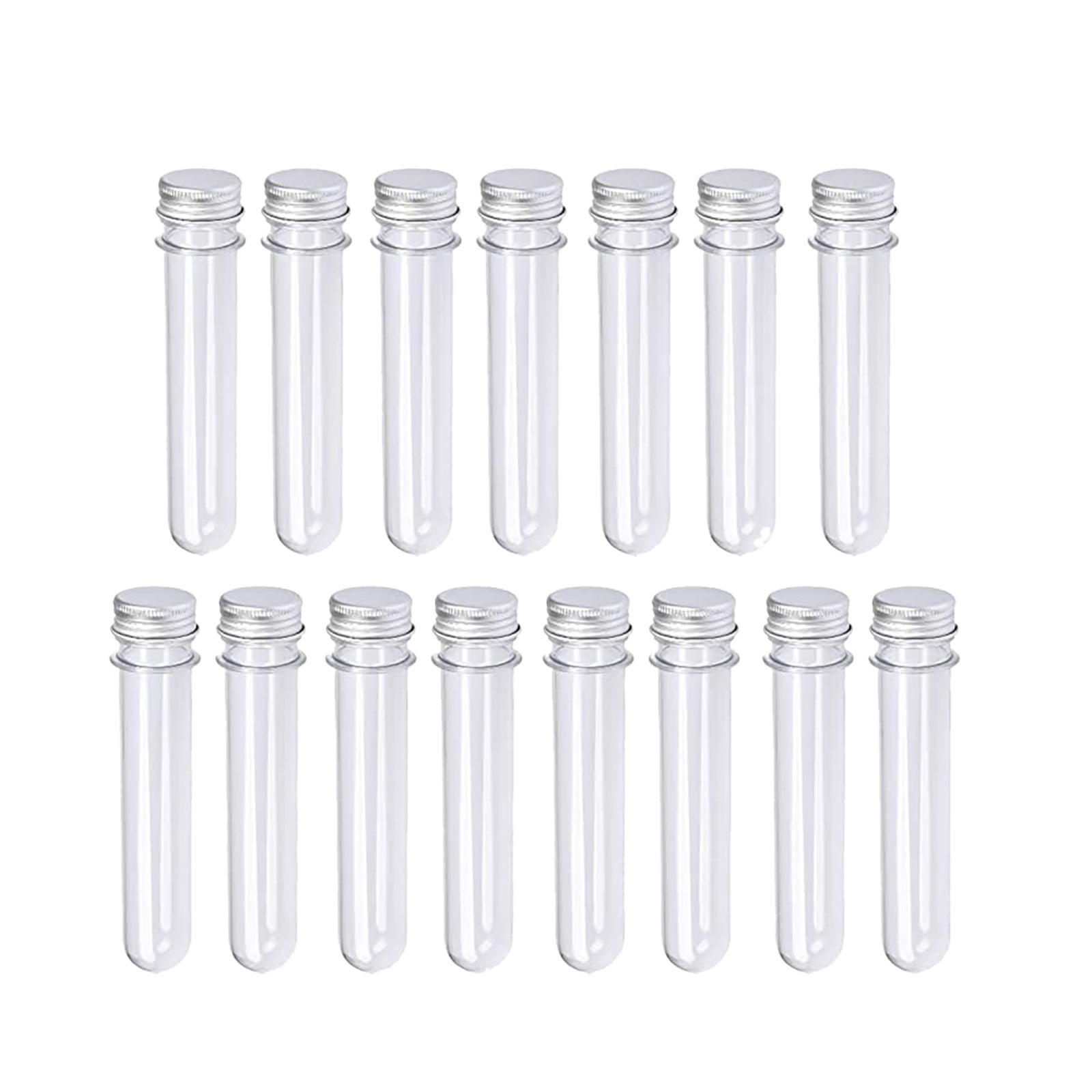 Test T^ube Test T^ubes With Cap 15 Pieces 40 Ml Transparent Test T^ubes ...