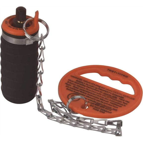 Test-Tite Pressure Relief Pneumatic Test Plug 1-1/4" to 1-1/2" 83585