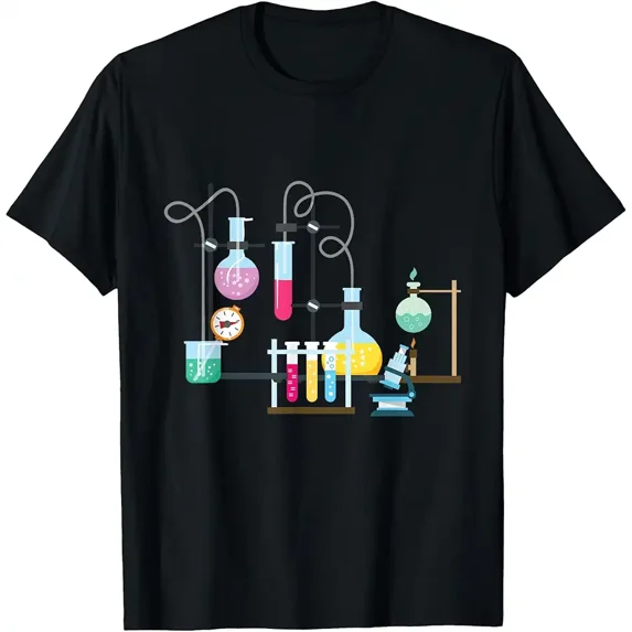 Test Tube Chemistry Laboratory Funny Gift T-Shirt
