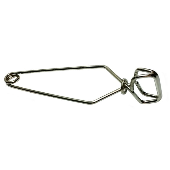 Clamp for holding Test Tube , Size 6 in. Nickel-Plated Steel, Standard Grips