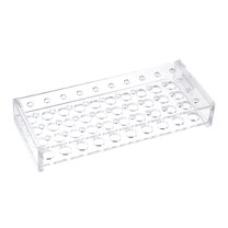 Test Tube Rack Acrylic, 40-Well Clear for 0.2ml,10ml